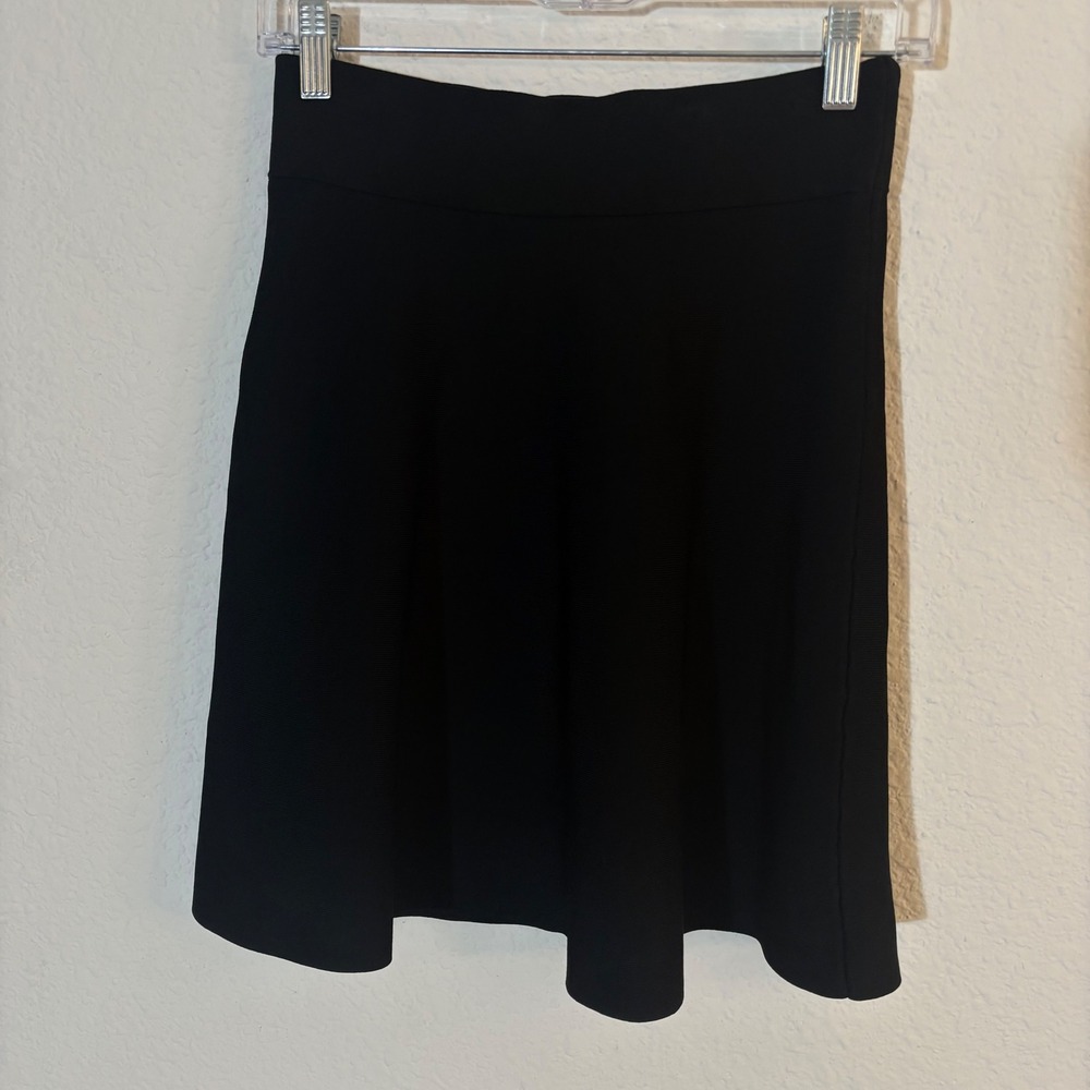 Ann Taylor A-Line Skirt Women XSP Black